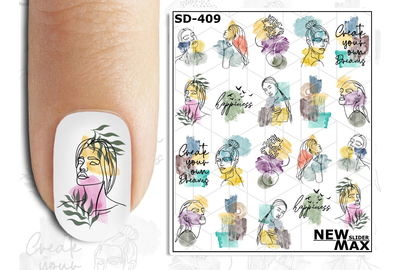 Слайдер дизайн SD 409 обличчя