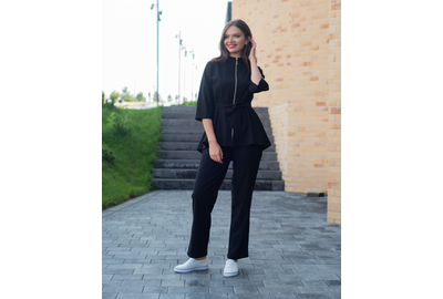 Костюм для майстра Мішель чорний р 42-54