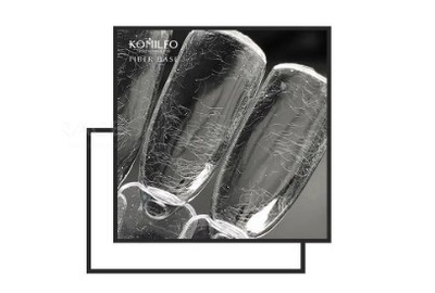 Base for gel polish Komilfo Fiber Base with fibers, 4 ml