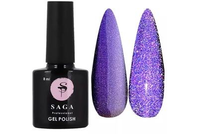 Гель-лак кошачий глаз светоотражающий SAGA Chameleon №11, 10 мл