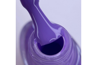 Лак для стемпинга DARK №12 сиреневый, с липким слоем, 8 мл, Цвет: Сиреневый