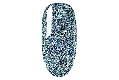 Гель-лак светоотражающий DIS Flash №06 бирюзовый, 7,5 мл, Цвет: Бирюзовый