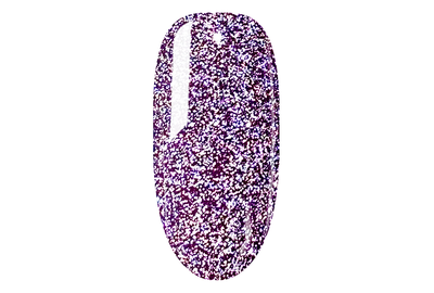 Гель-лак светоотражающий DIS Flash №10 фуксия, 7,5 мл