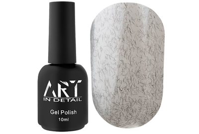 Топ для гель-лака ART Wool Top Black с черными ворсинками, без ЛЖ, 10 мл