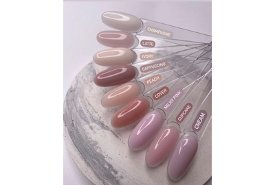 Гель DARK Medium Gel Milky Pink, 30 мл