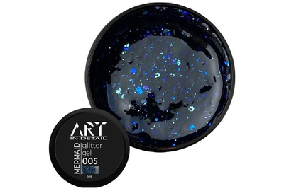 Гель с блестками ART Mermaid Glitter Gel №005, 5 мл