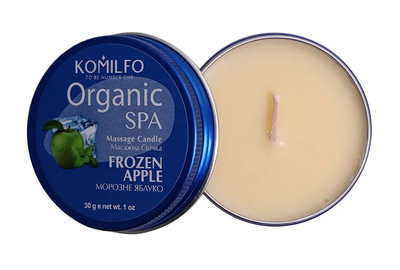 Масажна свічка Komilfo Massage Candle Frozen Apple 30 г