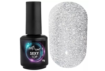 Топ для гель лака светоотражающий NailApex Sexy Top 15 мл
