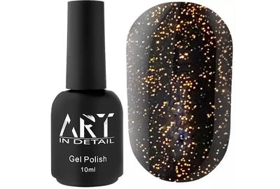 Топ для гель-лака светоотражающий ART Top Flash Gold, 10 мл