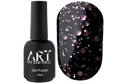 Топ для гель-лака ART Hive Top Pink с шестигранниками, без ЛЖ, 10 мл