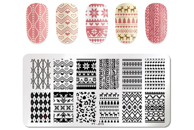 Пластина для стемпинга PY-J015