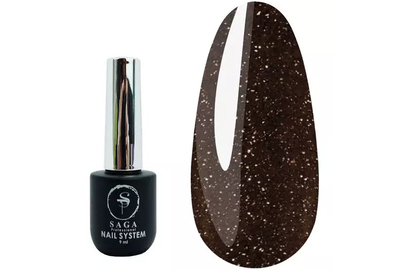 Гель-лак SAGA Fiery №21 светоотражающий, 10 мл