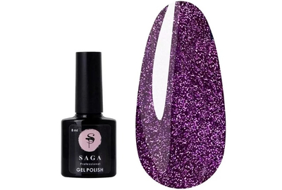 Гель-лак SAGA Fiery №26 светоотражающий, 9 мл