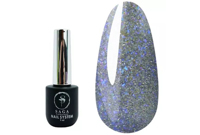 Гель-лак SAGA Fiery №18 светоотражающий, 9 мл