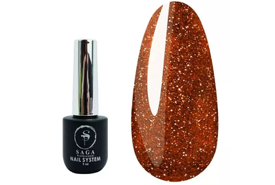 Гель-лак SAGA Fiery №22 светоотражающий, 9 мл