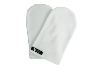 Перчатки флисовые для парафинотерапии COURAGE, 1 пара, молочные