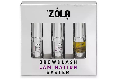 Набір для ламінування брів та вій ZOLA brow&lash lamination system