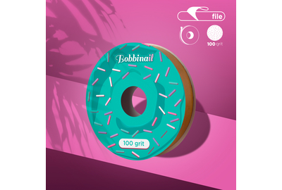 Запасной блок файл ленты Белый для пластиковой катушки Staleks PRO 100 грит 7 м