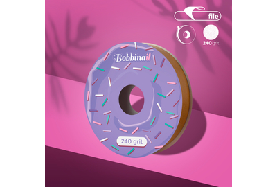 Запасной блок файл ленты Белый для пластиковой катушки Staleks PRO 240 грит 7 м