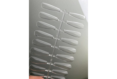 Гелевые типсы для наращивания ногтей балерина, 240 шт.