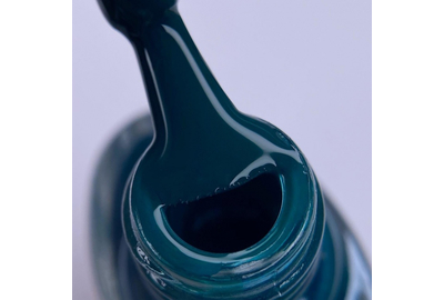 Лак для стемпинга DARK №15 темно-зеленый, с липким слоем, 8 мл, Цвет: Зеленый