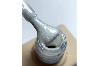 База для ногтей DARK Potal Base №42, молочная с поталью, 10 мл