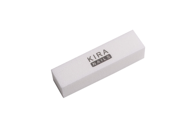 Бафф-шлифовщик Kira Nails белый 100/100 четырехсторонний