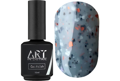 База ART Marble Base №MB005, серая с цветной паталью, 10 мл