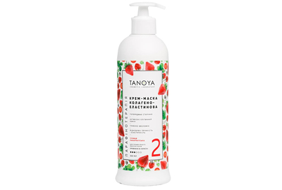 Крем-маска TANOYA Земляника Закарпатская 500 мл, Обьем: 500 мл