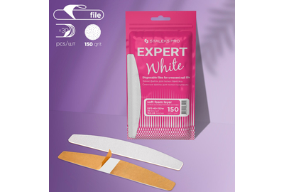 Сменные файлы на мягкой основе STALEKS EXPERT 40 белые 150 грит, 30 шт