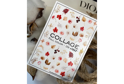 Слайдер дизайн Collage 39 квіти, гілочки