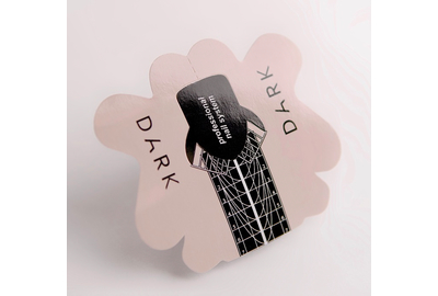 Формы для наращивания ногтей DARK, 300 шт