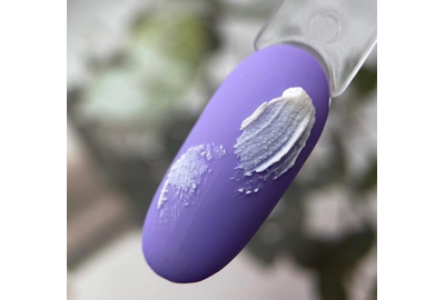 Гель для дизайна ногтей ART Gypsum Gel №001 White белый, 5 мл