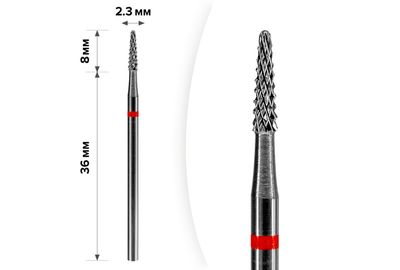 Carbide cutter attachment D 20 R cone small 108