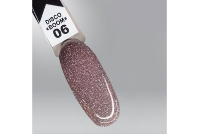 Гель-лак OXXI DISCO Boom №06, бежевый 10 мл