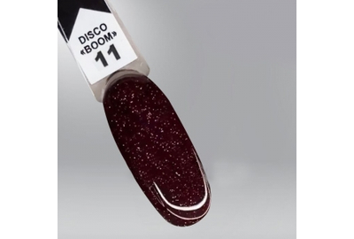 Гель лак OXXI DISCO Boom №11 бордо 10 мл