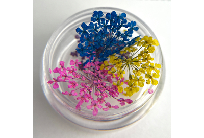 Декор для ногтей Сухоцветы микс №8