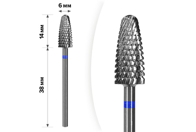 Насадка твердосплавная фреза D 50 B кукуруза закругленная 123
