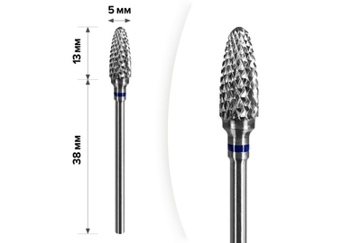 Насадка фреза твердосплавная D 40 B конус закругленный 118