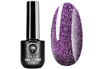 Гель-лак SAGA Fiery №09 светоотражающий, 10 мл