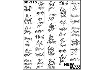 Slider design SB 315