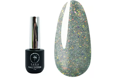 Гель-лак SAGA Fiery №19 светоотражающий, 9 мл