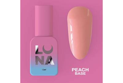 База цветная Luna Base Peach персиковая, 13 мл