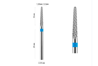 Насадка твердосплавная фреза DLX 20 B конус узкий 31130