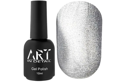 Гель-лак ART Crystal Cat Eye №01 кошачий глаз серебряный, 10мл