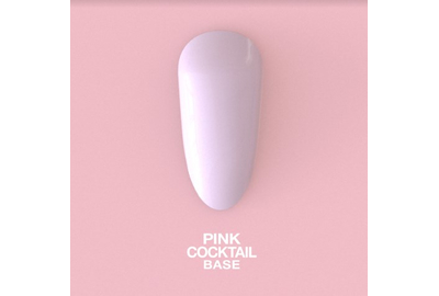 База цветная Luna Base Pink Cocktail светло-розовая, 30 мл, Обьем: 30 мл