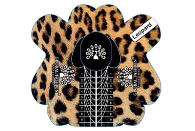 Формы для наращивания ногтей Леопарду, 300 шт