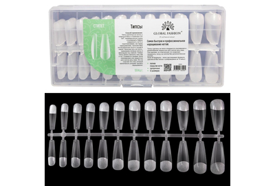 Гелевые типы Global балерина, 504 шт