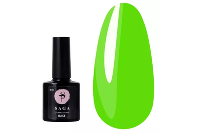 База для гель-лака SAGA Tropical Base №7 салатовая, 8 мл