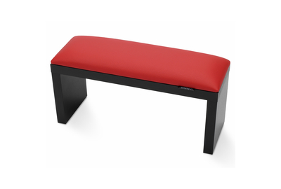 Подлокотник на черных ножках Red Красный